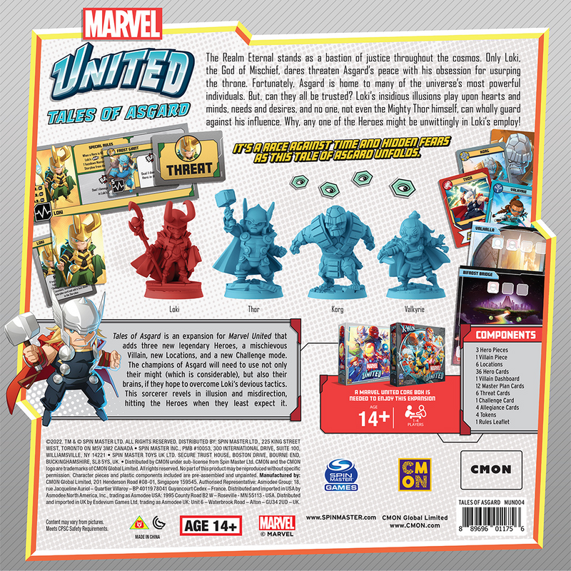 Marvel United: Tales of Asgard [Expansion Game]