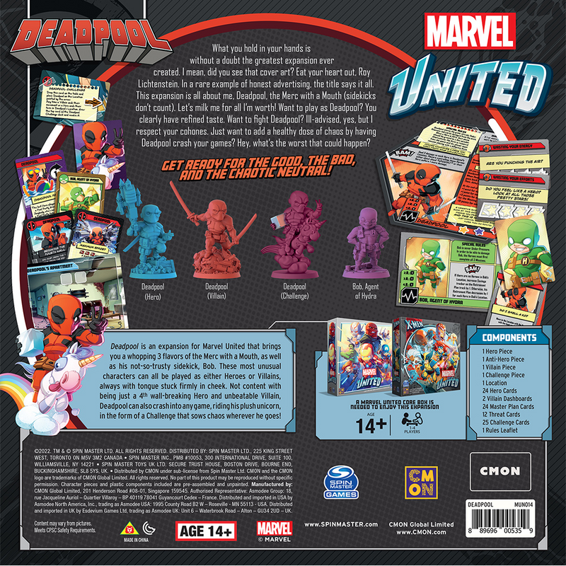 Marvel United: Deadpool [Expansion Game]
