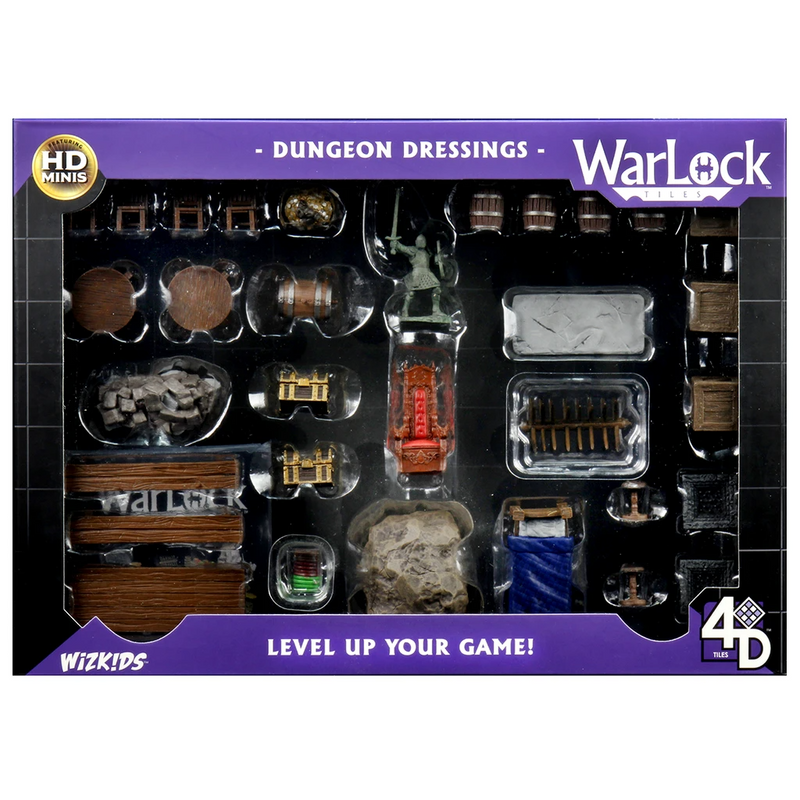WarLock Tiles: Dungeon Tiles - Dungeon Dressings