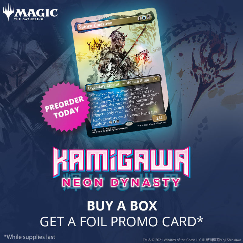 MTG Kamigawa: Neon Dynasty - Set Booster Box MTG Kamigawa: Neon Dynasty - Set Booster Box