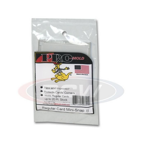 BCW Pro-Mold Improved Mini Snap Standard Card Protector (20pt)
