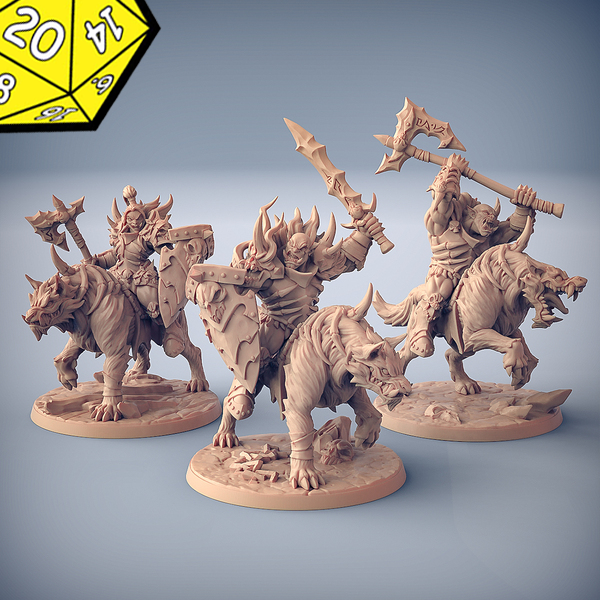 AG: Frostmetal Clan - Worg Riders