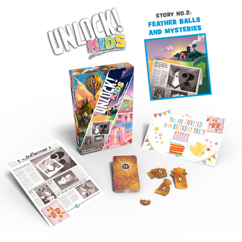 UNLOCK! Kids: Detective Stories [Base Game]