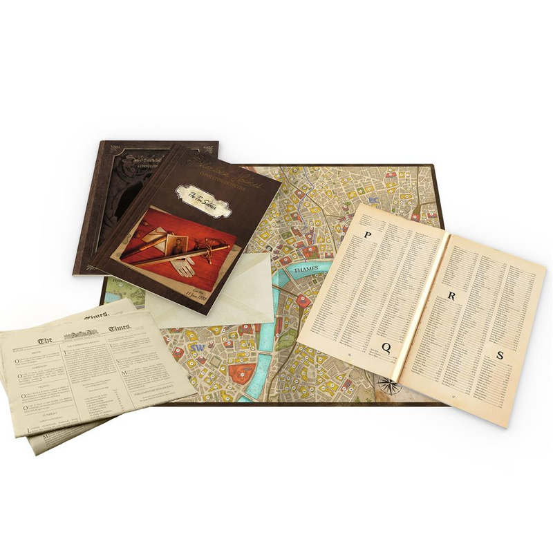 Sherlock Holmes: Consulting Detective - The Thames Murders & Other Cases [Base Game]