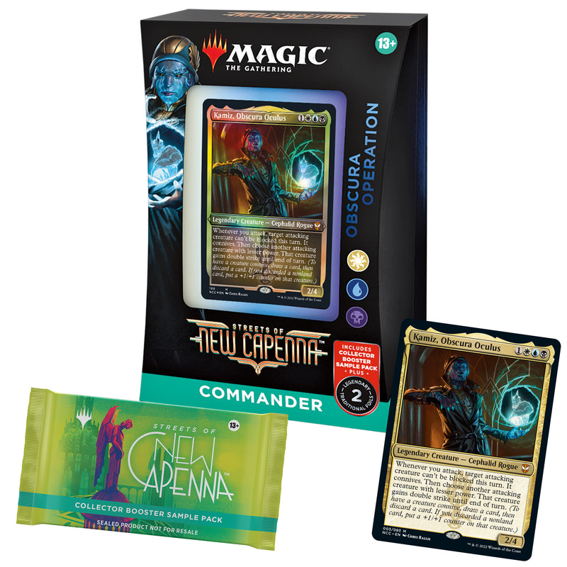 MTG Streets of New Capenna - Commander Deck | Obscura Operation MTG Streets of New Capenna - Commander Deck | Obscura Operation