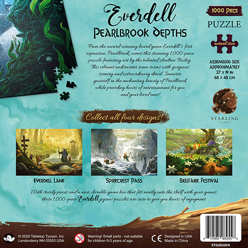 Everdell "Pearlbrook Depths" Puzzle (1000 piece)