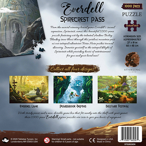 Everdell "Spirecrest Pass" Puzzle (1000 piece)