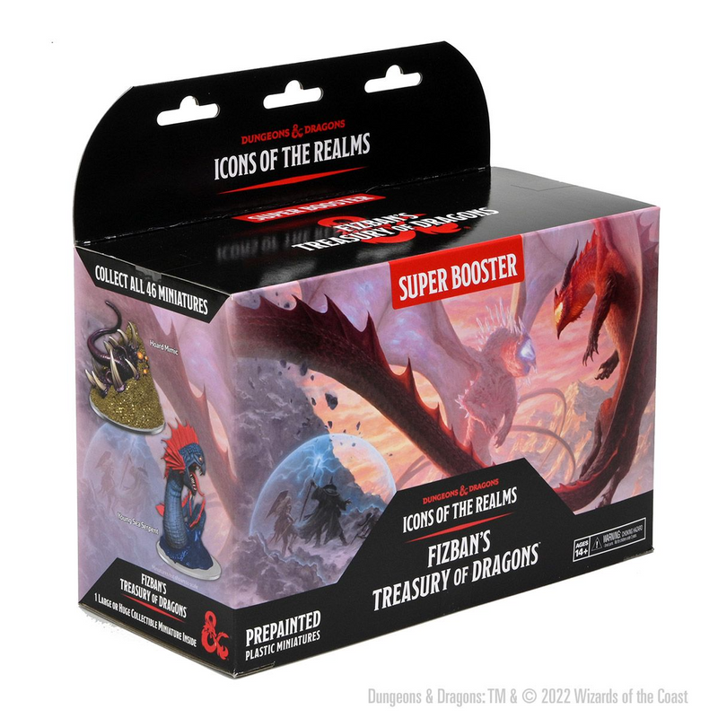 D&D Icons of the Realms: Fizban's Treasury of Dragons - Super Booster Pack