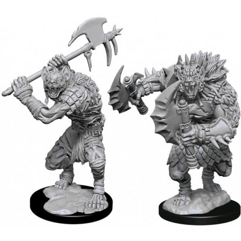 D&D Nolzur's Marvelous Miniatures: W01 Gnolls [Unpainted]