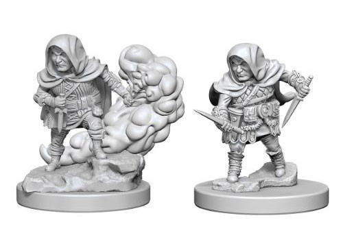 D&D Nolzur's Marvelous Miniatures: W01 Halfling Rogue [Unpainted]