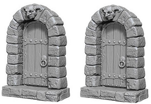 WizKids Deep Cuts Miniatures: W05 Doors [Unpainted]