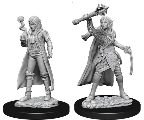 D&D Nolzur's Marvelous Miniatures: W10 Elf Cleric [Unpainted]