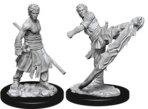 D&D Nolzur's Marvelous Miniatures: W10 Half-Elf Monk [Unpainted]