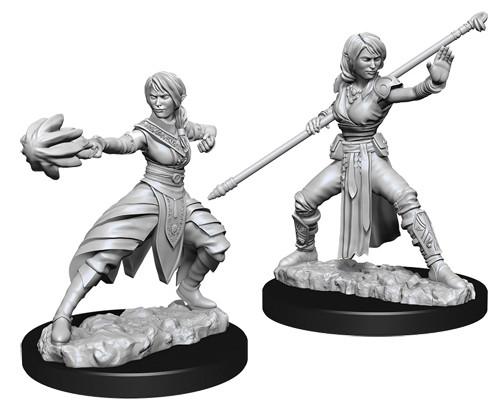 D&D Nolzur's Marvelous Miniatures: W10 Half-Elf Monk [Unpainted]