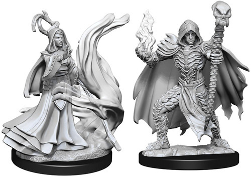 Pathfinder Deep Cuts Miniatures: W10 Necromancers [Unpainted]