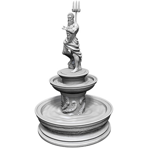 WizKids Deep Cuts Miniatures: W10 Fountain [Unpainted]