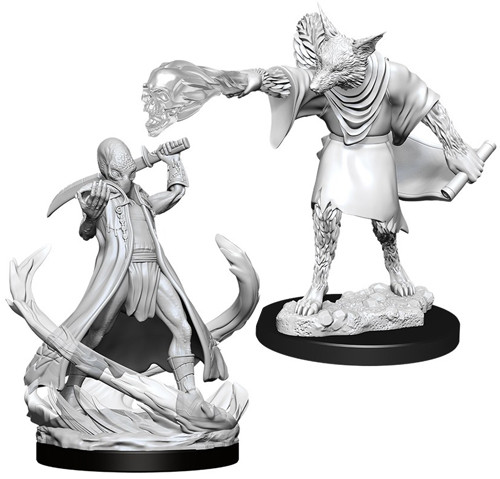 D&D Nolzur's Marvelous Miniatures: W11 Arcanaloth & Ultroloth [Unpainted]