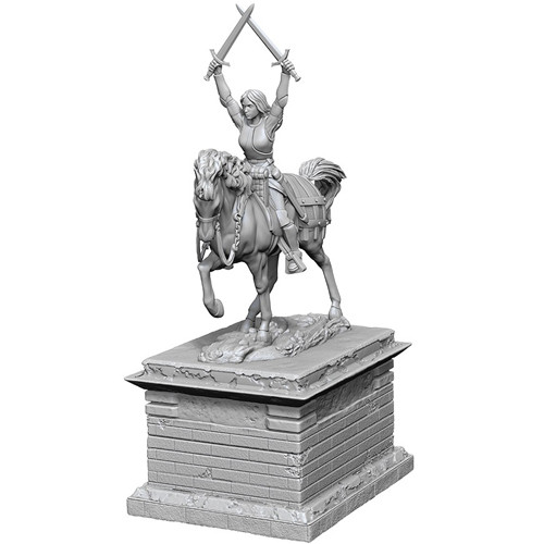 WizKids Deep Cuts Miniatures: W12.5 Heroic Statue [Unpainted]