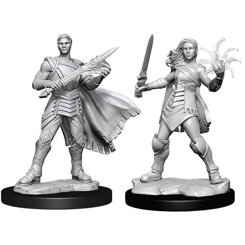 Magic: The Gathering Miniatures - W03 Rowan Kenrith & Will Kenrith [Unpainted]