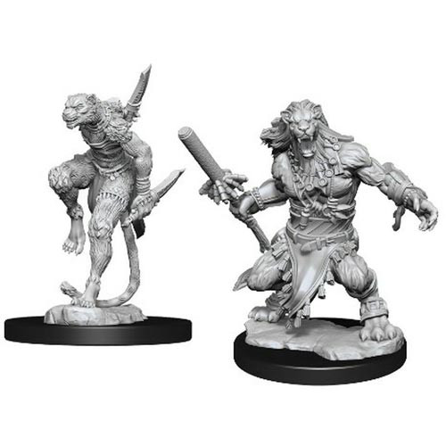 Magic: The Gathering Miniatures - W03 Wild Nacatls [Unpainted]