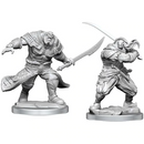Magic: The Gathering Miniatures - W04 Zurgo Helmsmasher & Unyielding Krumar [Unpainted]