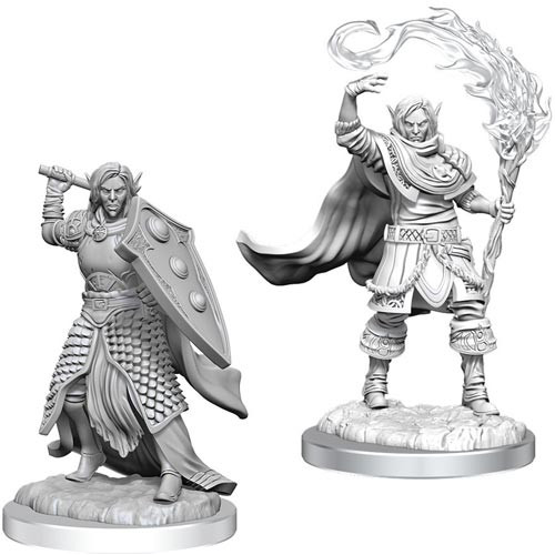 D&D Nolzur's Marvelous Miniatures: W16 Elf Cleric [Unpainted]