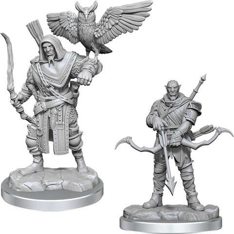 D&D Nolzur's Marvelous Miniatures: W17 Orc Ranger [Unpainted]
