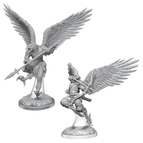 D&D Nolzur's Marvelous Miniatures: W17 Aarakocra Fighters [Unpainted]