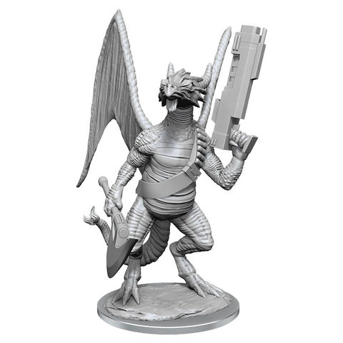 Starfinder Deep Cuts Miniatures: W17 Dragonkin [Unpainted]