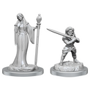 Critical Role Miniatures: W03 Human Wizard & Halfling Holy Warrior [Unpainted]