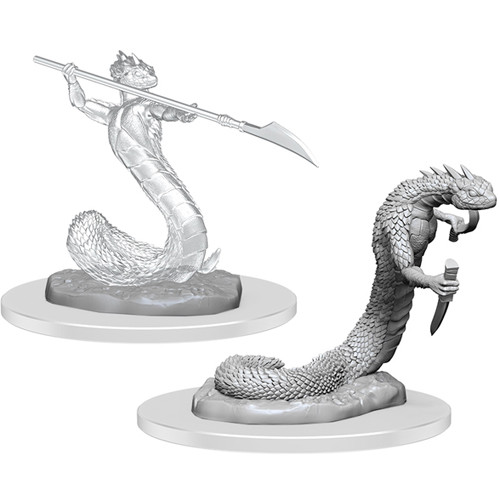 Critical Role Miniatures: W04 Serpentfolk & Serpentfolk Ghost [Unpainted]