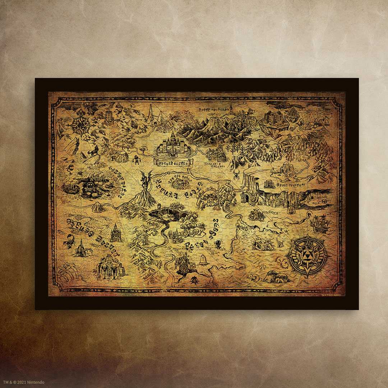 The Legend of Zelda "Hyrule Map" Puzzle (1000 piece)