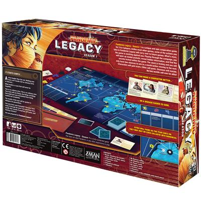 Pandemic: Legacy - Season 1 (Red) [Base Game]