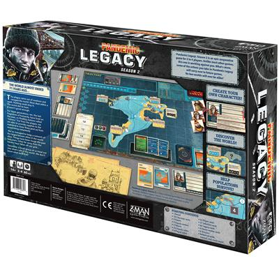 Pandemic: Legacy - Season 2 (Black / Yellow) [Base Game]
